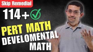 PERT Math Review: Pass Developmental Math | 2026 Guide