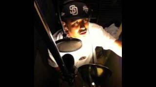 Mr Sancho in the  LPG booths LIVE WORKING ON THE NEW LOS SOLDADOS NEW 2011 LOWPROFILERECORDS.COM