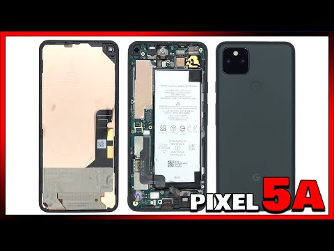 Google Pixel 5a Disassembly Teardown Repair Video Review