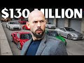 Andrew Tate Shows Off Insane 130 Million Car Collection Full Garage Tour