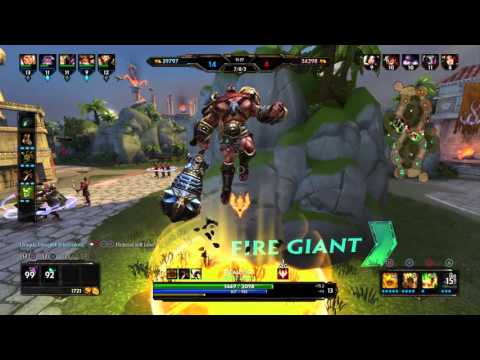 Smite PS4 Hercules Clash Gameplay