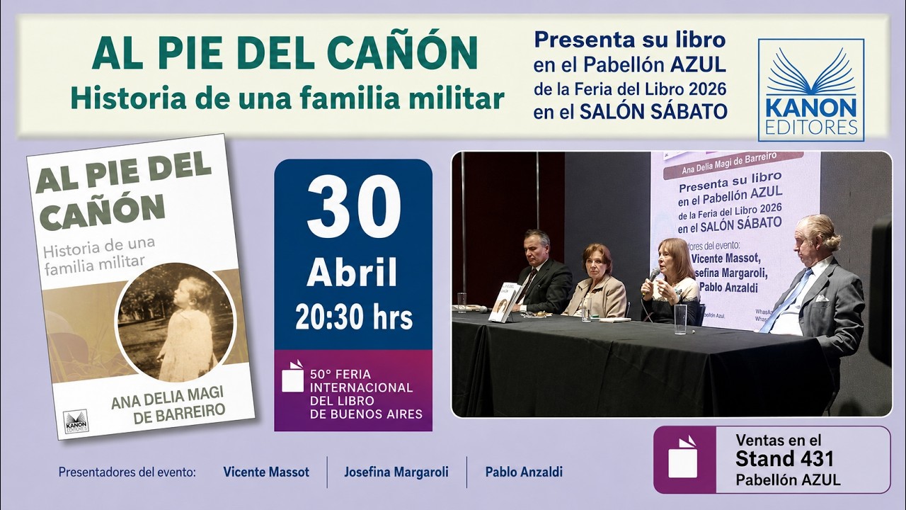 Especial TLV1 Nº29 - Presentación del libro "Al pie del cañón - Historia de una familia militar"