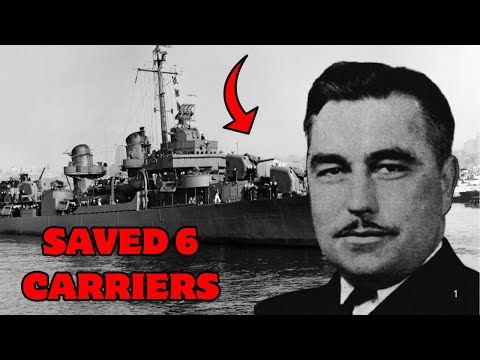How This Destroyer Captain's "Impossible" Charge Saved 6 Escort Carriers at Leyte Gulf