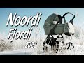 миниатюра 1 Видео о товаре Коляска 2 в 1 Noordi Fjordi Leather 2021, Cloud (817)