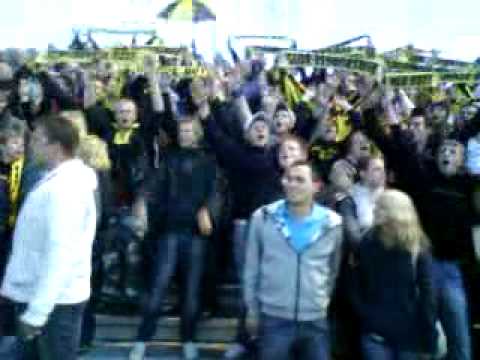 Rijnsburgse Boys Supporters bij IJsselmeervogels Video 2