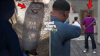 I found CJ&#39;s grave in GTA 5 (Safehouse Unlocked)