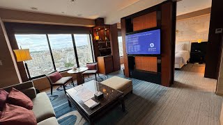 Hyatt Regency Naha Okinawa - Regency Suite vs. 2 Twin Beds Deluxe comparison and Globalist benefits