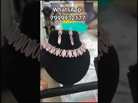 AD Necklace Set ❤️ Aakarsh Art Jewellery #aakarshartjewellery #adnecklace #jewellery #fashion #viral