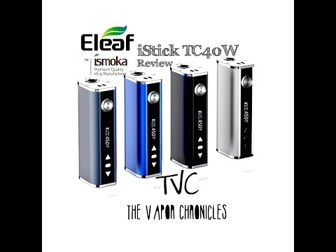 Набор: боксмод Eleaf iStick TC (2600 mAh, 40W) - видео 2