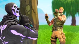 I went invisible in Fortnite Playground and acted toxic...