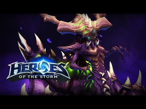 ♥ Heroes of the Storm (Gameplay) - Zagara, For The Swarm!