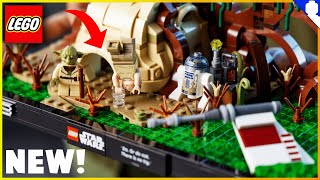 3 NEW LEGO STAR WARS DIORAMA SETS OFFICIALLY REVEALED FOR APRIL 2022! (Trench Run, Degobah & More)