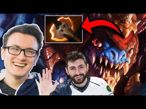 Miracle Slark with Battlefury vs Gh-God Earth Spirit - Stop Killing Me Please!! Dota 2