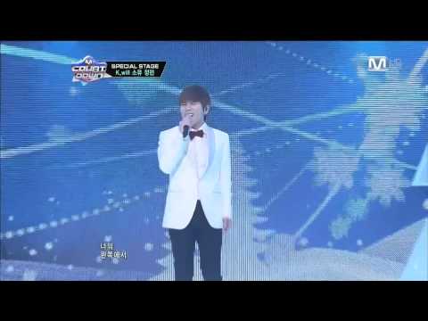 K.Will & Soyu (SISTAR) & Jeongmin (Boyfriend) - White Love 121220 Christmas Special Stage