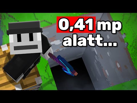 Ezért Szedtük Ki a Bedrockot 0,41 mp Alatt...