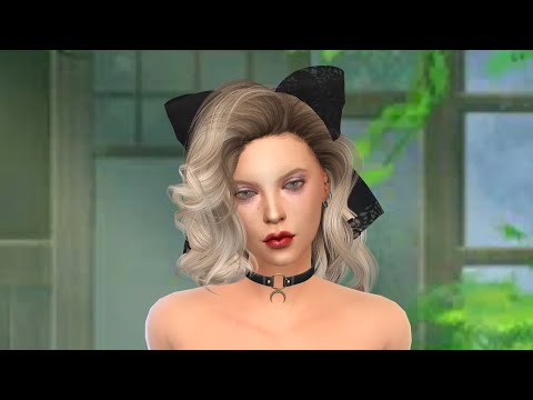 sims4 high detail download blonde female Danuta Wojcik by Bonita100 Cas Video Preview