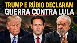 LULA SEM SAÍDA... TRUMP E MARCO RÚBIO PARTEM PRA CIMA E COLOCA LULA E GERALDO ALCKMIN NA PAREDE