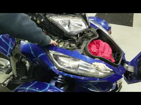 Spyder 2013 RT LED Foglight Install, From Value-Accessories