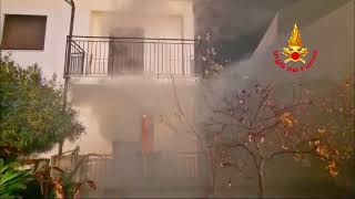 fiamme-in-un-abitazione-nella-baronia-l-intervento-dei-vigili-del-fuoco