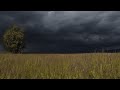 Summer Thunderstorm In Windy Field Calm Before The Storm 3 HOURS