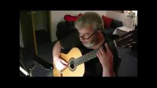 Arioso by J.S.Bach for classic guitar
