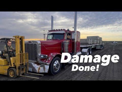 Peterbilt 379 running up steep hills with a signature 600 Cummins 
