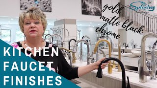Kitchen Faucet Finishes | Gold, Bronze, Stainless Steel, Chrome & More