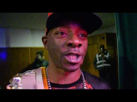 Delighted Justin Menzie After War & Belt Win!