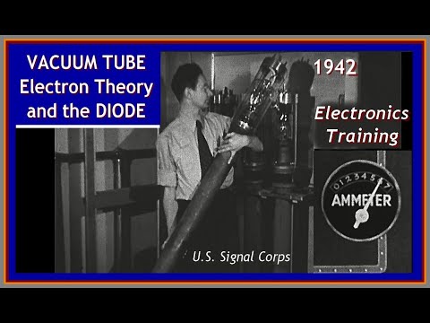 VACUUM TUBE TECHNOLOGY (Signal, Radio Electronics Training 1942) Rectifiers, Valves, educational