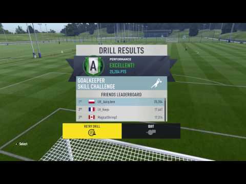 FIFA 17 Goalkeeper Skill Games Challenge - How to highscore?