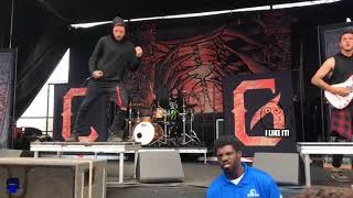 Chelsea Grin Security Guard Gets Down