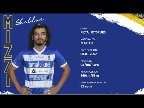 Sheldon Mizzi - CB/RB/RWB - Pieta Hotspurs - Season 20/21 Highlights