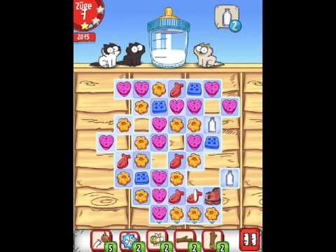 Simons Cat - Crunch Time - Level 51 - No Boosters (by match3news.com)