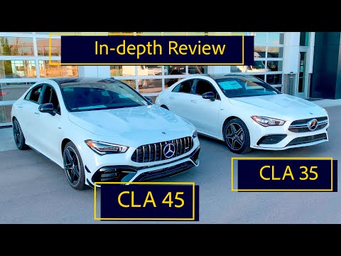 2020 AMG CLA 45 vs AMG CLA 35 - Which new AMG CLA should you buy? AMG CLA Review and Comparison