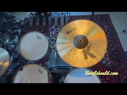 Zildjian K SWEET CRASH 18” IMMACULATE Shape! 1286 g Dark Smooth DON’T Pay $450 For A Guess! imagen 7