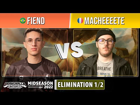 Fiend VS Macheeeete - Elimination 1/2 - Midseason Championship 2022 - Singles