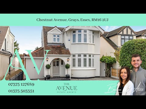 Welcome to Chestnut Avenue, Grays, Essex, RM16 2UJ