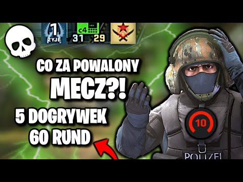 CO ZA POWALONY MECZ?! 60 RUND i 5 DOGRYWEK 😲 (FACEIT Level 10 Highlights)