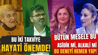 BU İKİ TAKVİYE HAYATİ ÖNEMDE‼️ Bütün mesele bu‼️ Asidik mi, Alkali mi⁉️ Bu DENEYİ HEMEN YAP‼️