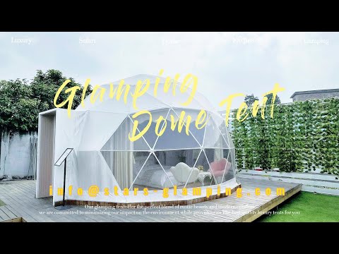 Luxury Glamping Dome Tent | Geodesic Domes for Eco Hotel