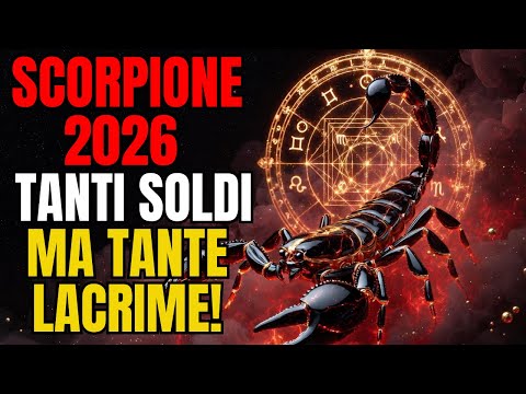 SCORPIO HOROSCOPE 2026: Lots of Money (but at what cost?) ♏ The Prophecy