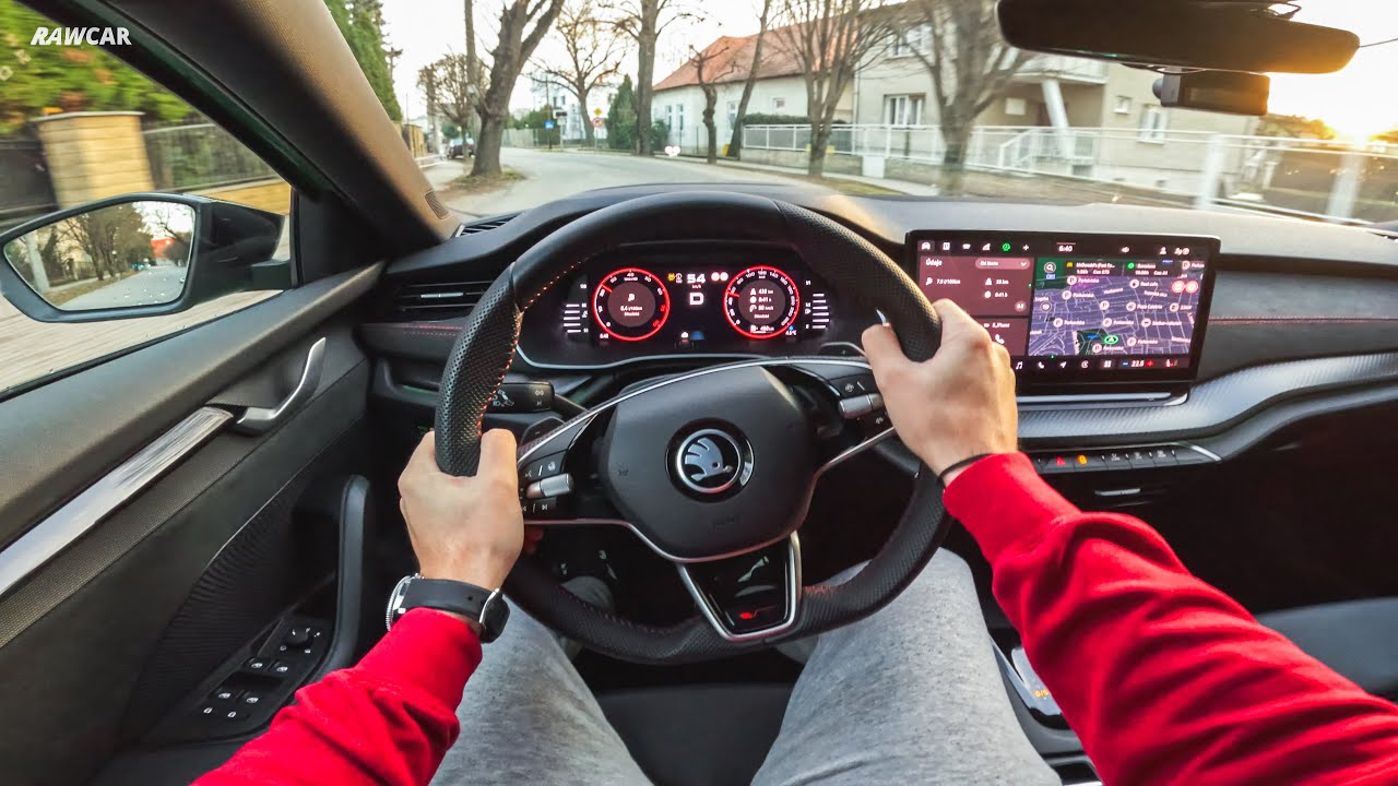2025 Skoda Octavia RS (Facelift) - POV Test Drive