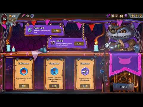 Monster Train Cov 25 Divinity PurpleX/PinkX - Sketches + Heavy Hitting Spells = Super Fun