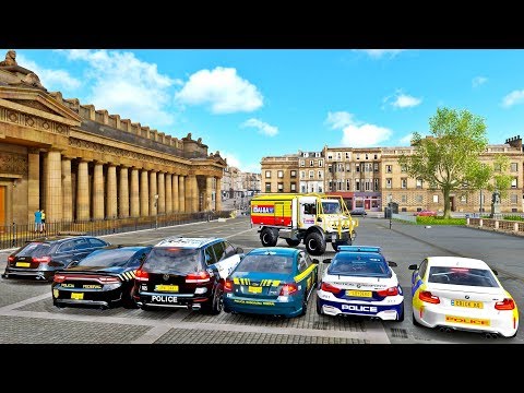 FUGA E PERSEGUIÇÃO COM O CAMINHÃO DA CASAS BAHIA - FORZA HORIZON 4 - GAMEPLAY