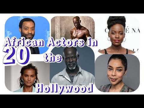 Top 20 Africans Gracing the Hollywood!