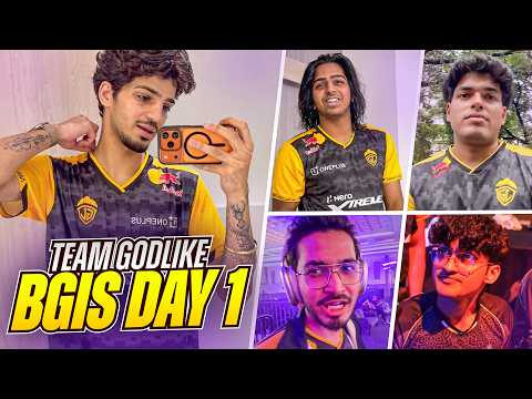 BGIS VLOG DAY 1 | ZGOD ft @GodLikeEsportss 