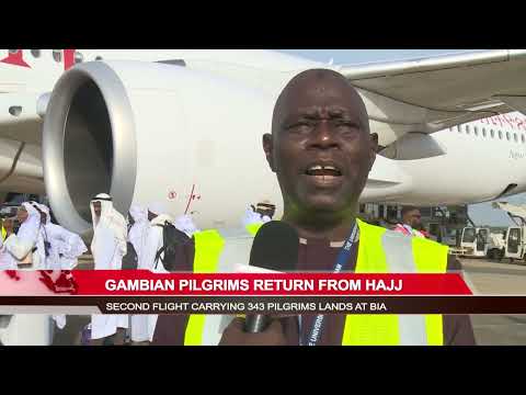Gambian Pilgrims Return From Hajj.