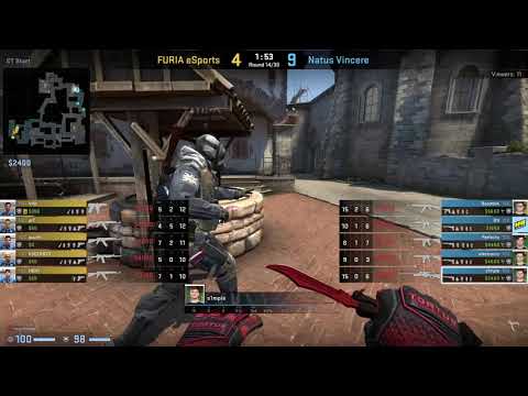 CS:GO POV Demo Na'Vi S1mple (28/14) vs FURIA (de_inferno)