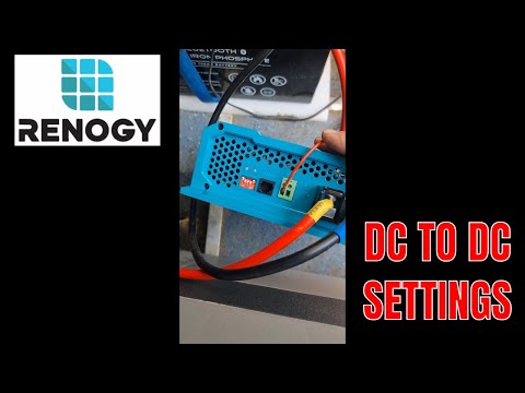 12V 40A DC TO DC ONBOARD BATTERY CHARGER SETTINGS FOR lifepo4 , Lithium batteries