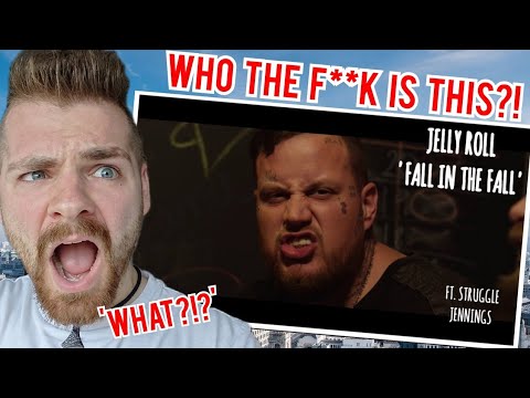 FIRST TIME REACTING TO JELLY ROLL | “Fall In The Fall” Ft. Struggle Jennings